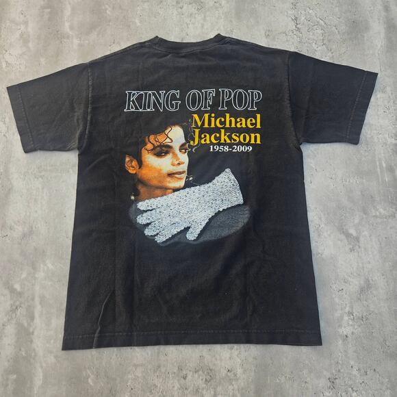 Vintage Micheal Jackson Memorial Shirt Size Medium - Picture 3 of 5